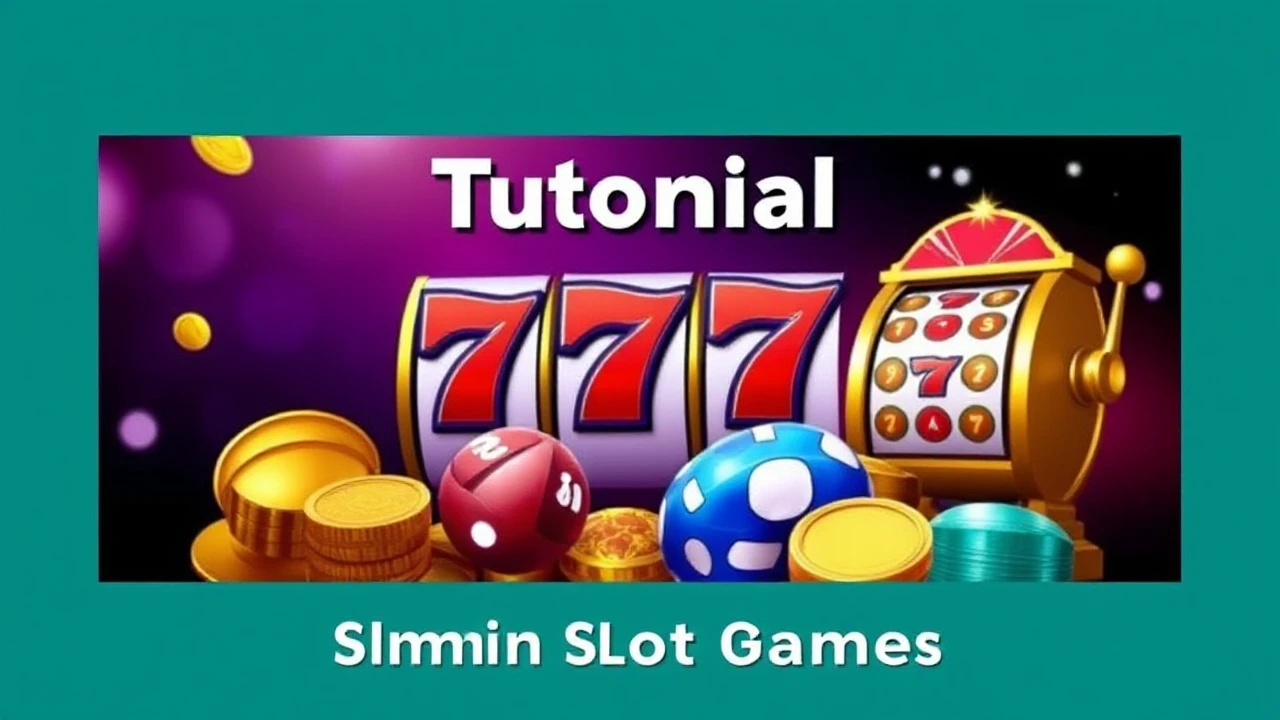 Tutorial Bermain Slot Games untuk Pemula