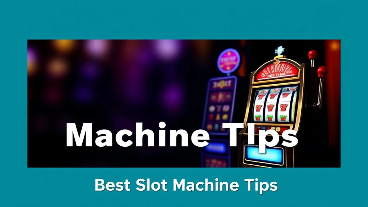 Increase Your Chances: Best Slot Machine Tips
