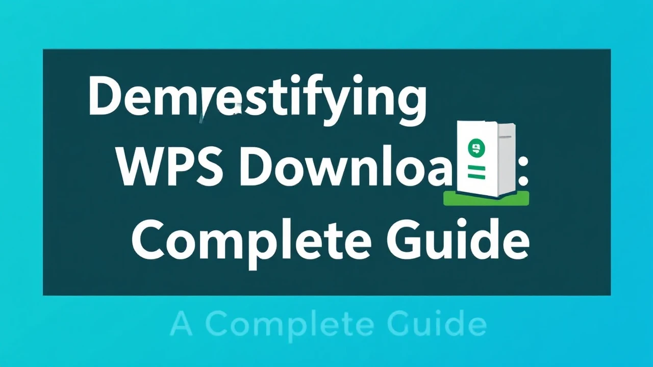 Demystifying WPS Download: A Complete Guide
