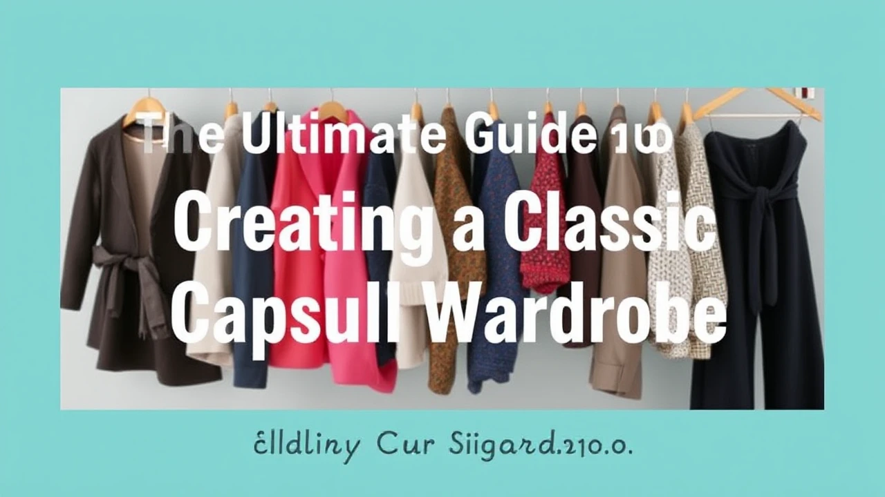 The Ultimate Guide to Creating a Classic Capsule Wardrobe