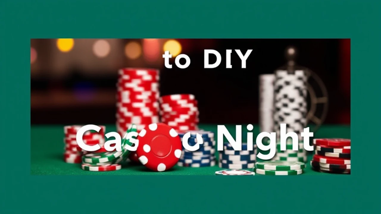How to DIY Your Own Casino Night: Tips and Tricks