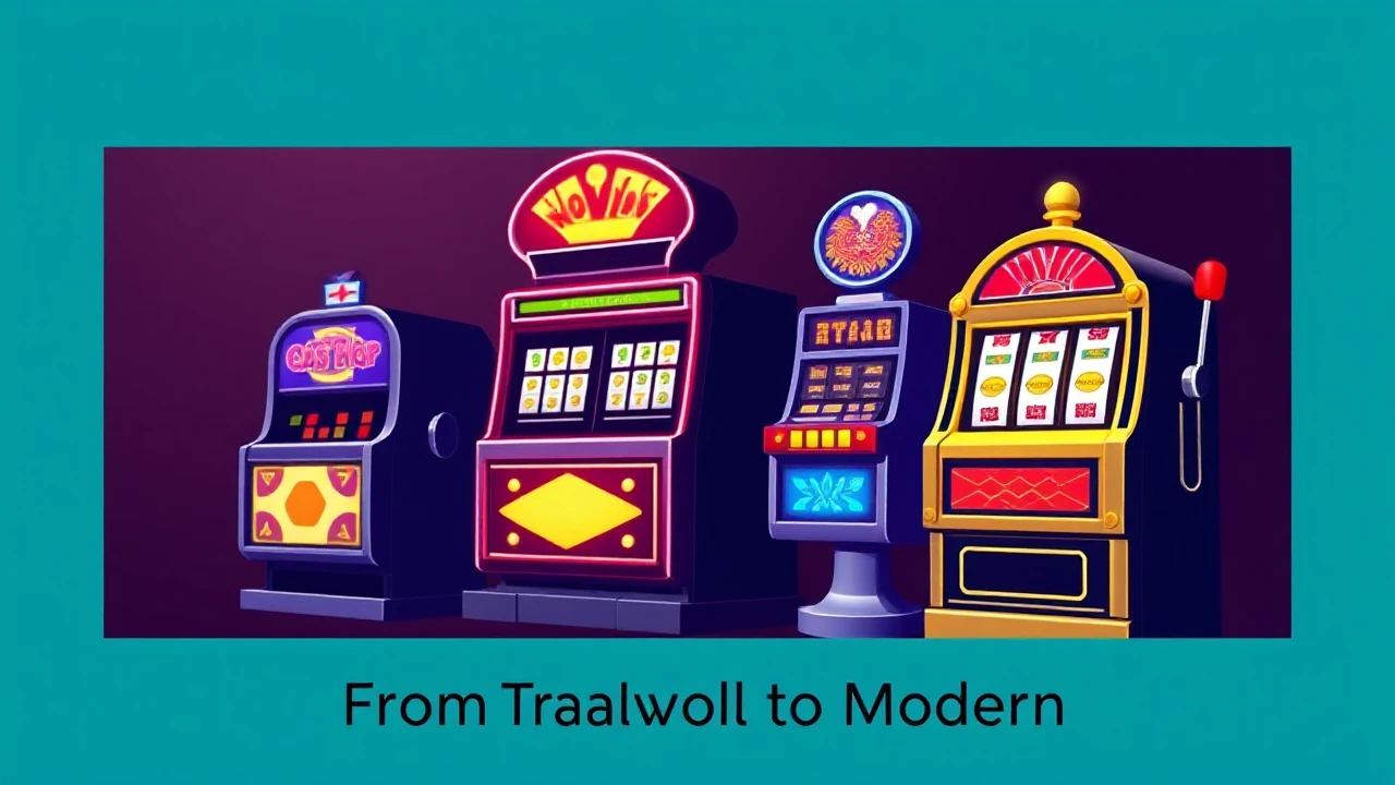 From Traditional to Modern: The Journey of Slot Machines