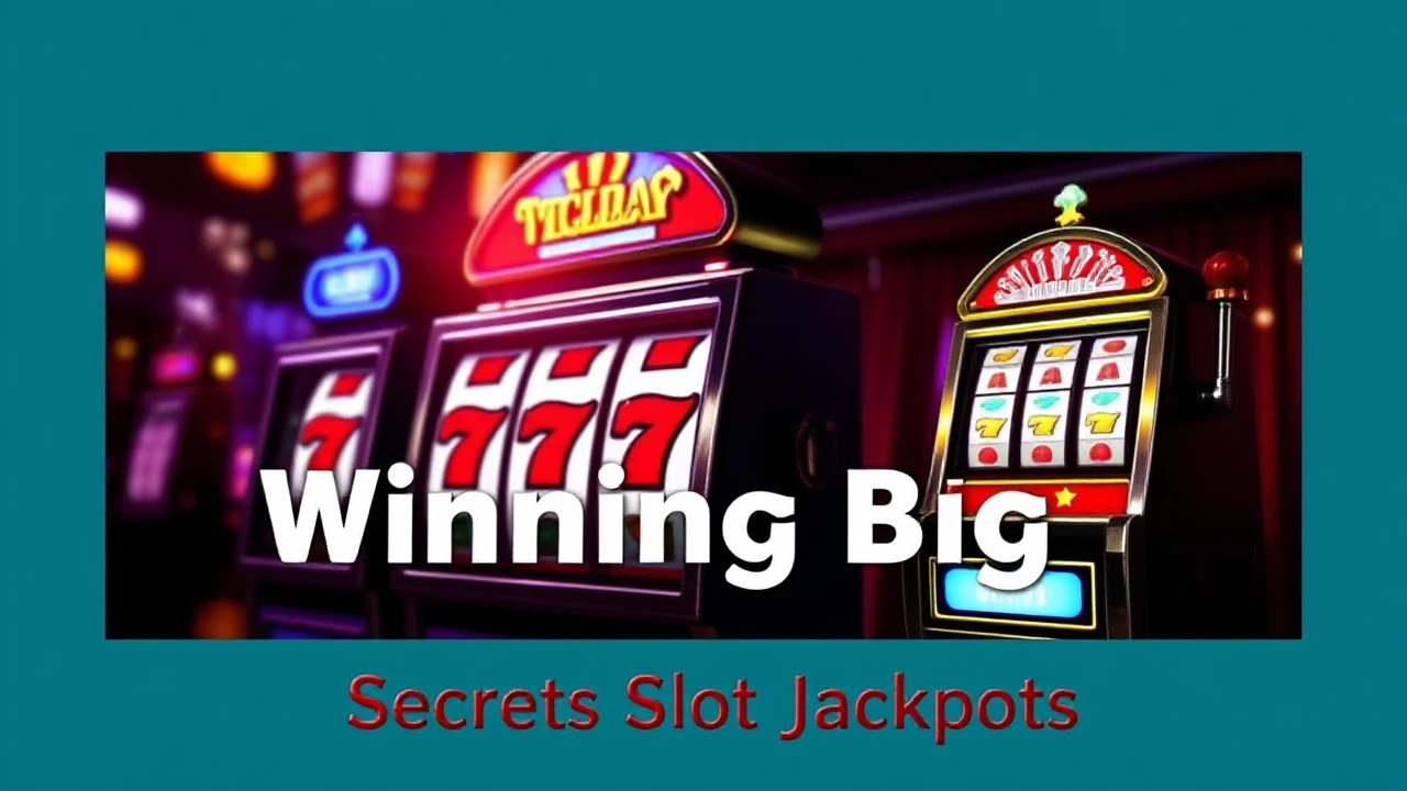 Winning Big: Secrets of Casino Slot Jackpots