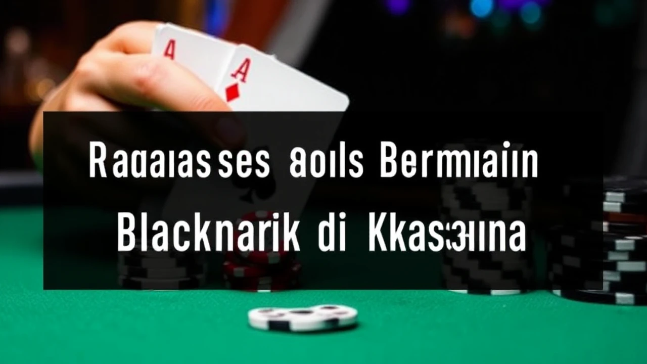 Rahasia Sukses Bermain Blackjack di Kasino