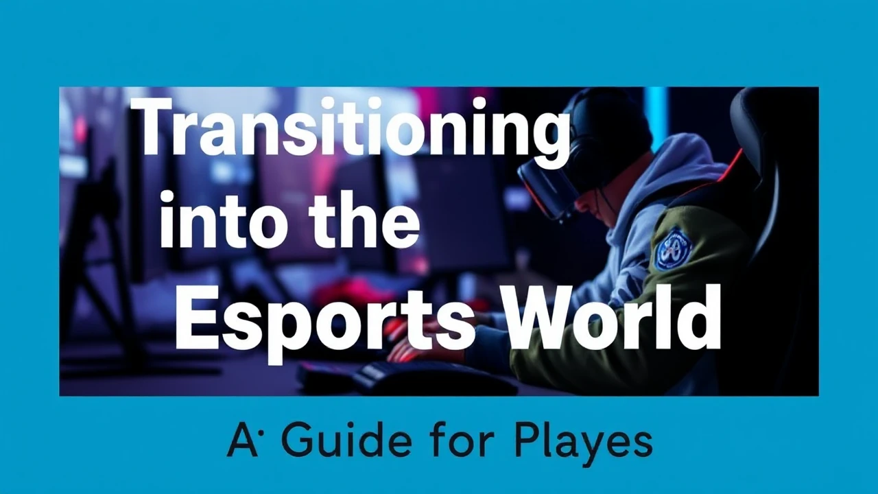Transitioning into the Esports World: A Guide for Players