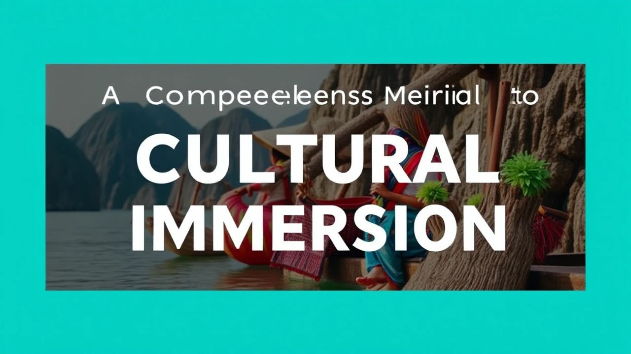 A Comprehensive Manual to Cultural Immersion: Embracing Local Traditions While Traveling