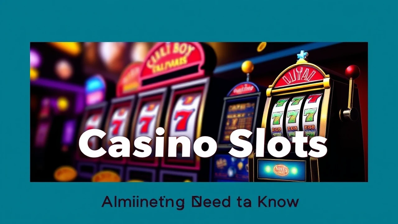 Dominating Casino Slots: All You Need to Know