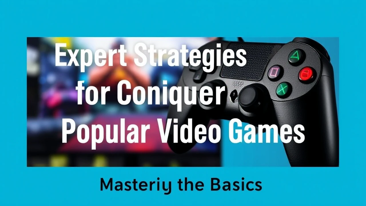 Expert Strategies for Conquering Popular Video Games