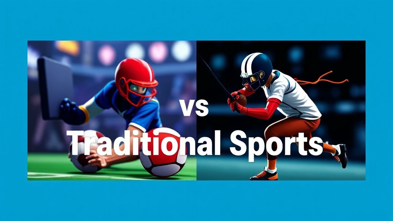 Esports versus Traditional Sports: Analyzing Competitions
