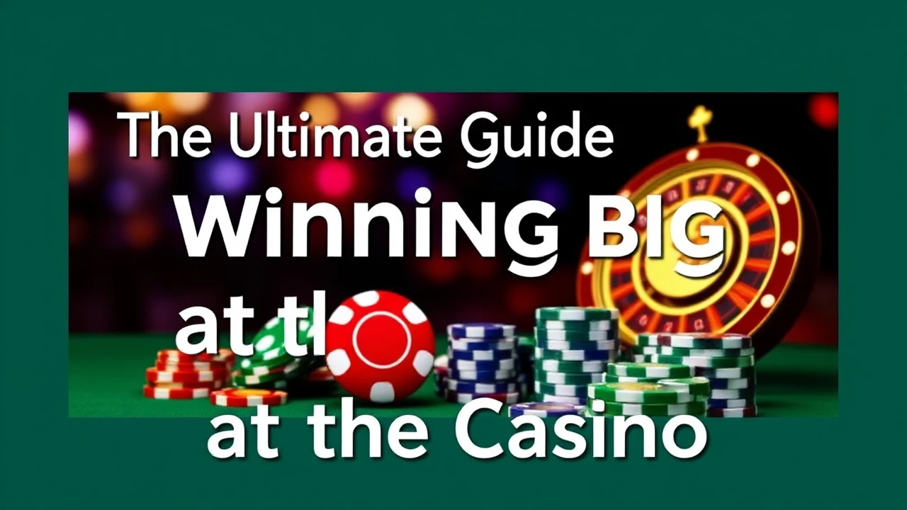 The Ultimate Guide to Winning Big at the Casino