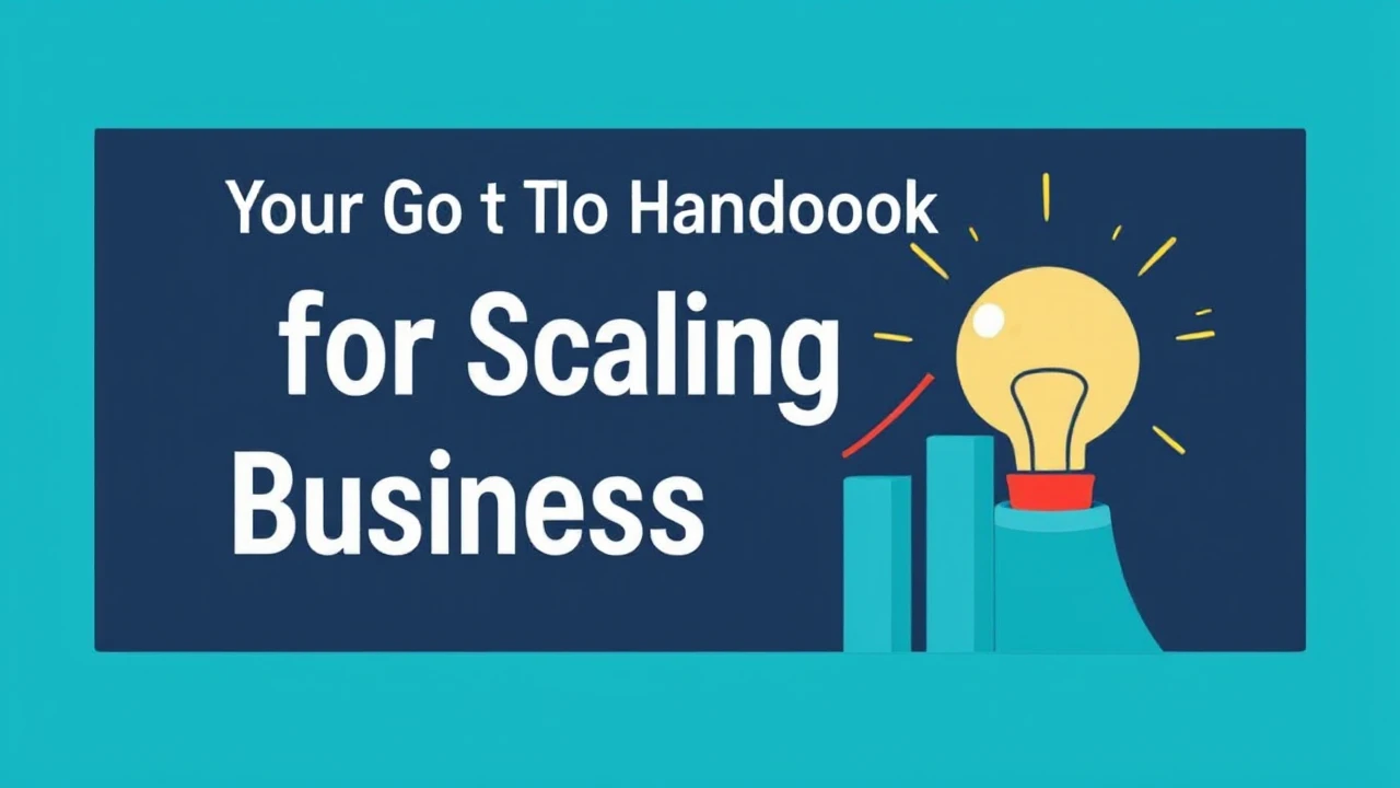 Your Go-To Handbook for Scaling Your Business Efficiently