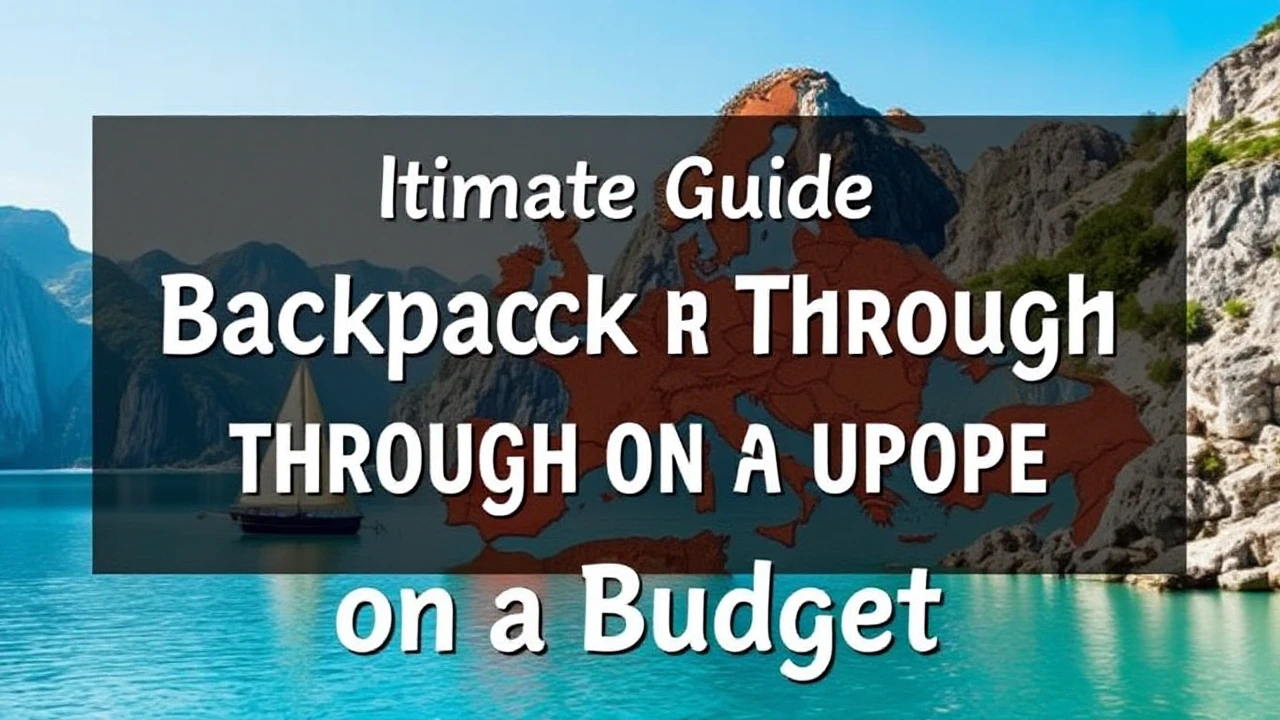 The Ultimate Guide to Backpacking Through Europe on a Budget