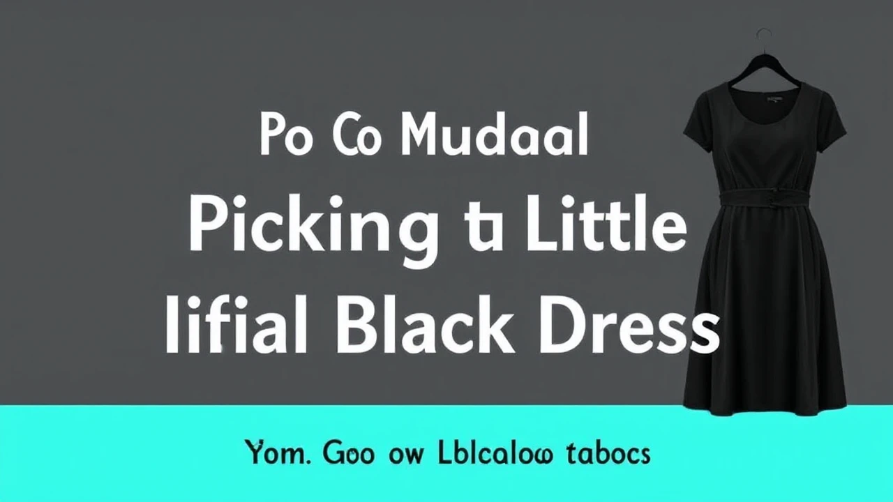 Your Go-To Manual of Picking the Ideal Little Black Dress