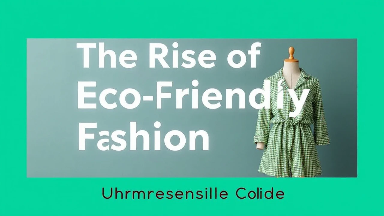 The Rise of Eco-Friendly Fashion: A Comprehensive Guide