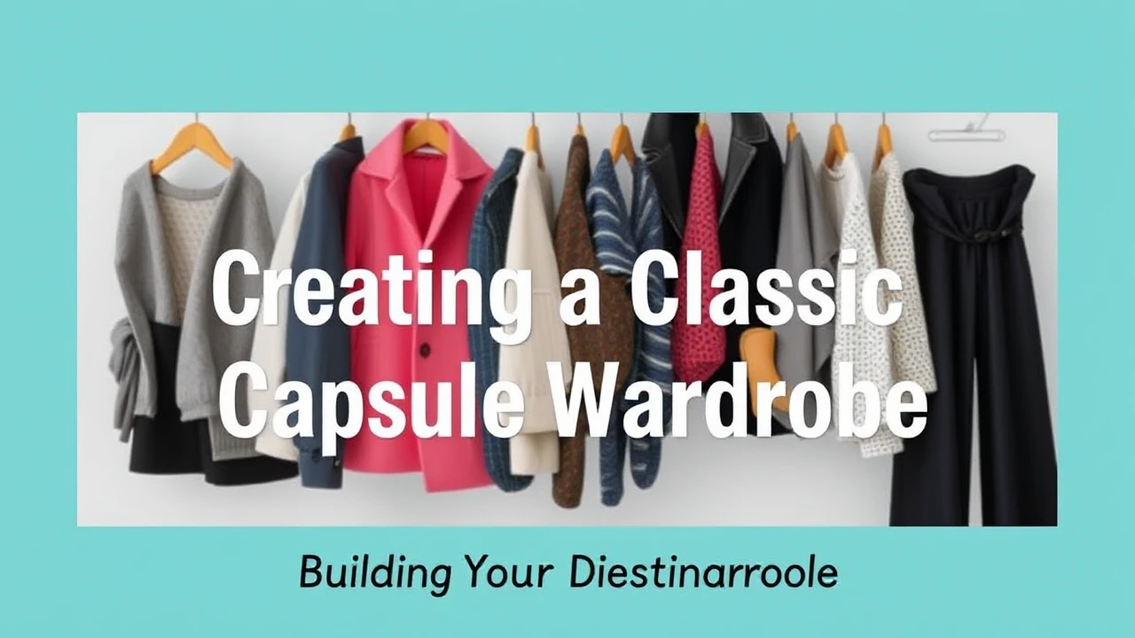 A Comprehensive Manual to Creating a Classic Capsule Wardrobe