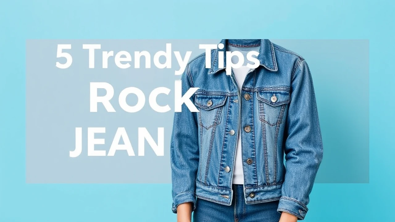 5 Trendy Tips to Rock Jean Jackets During the Current Season: Expert Advice