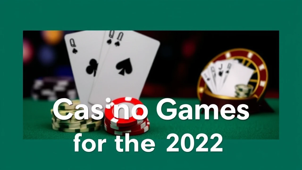 The Ultimate Guide of Best 10 Casino Games for the Year 2022