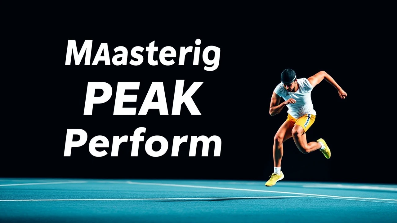 Mastering Peak Performance: Insider Tips from Pro Athletes