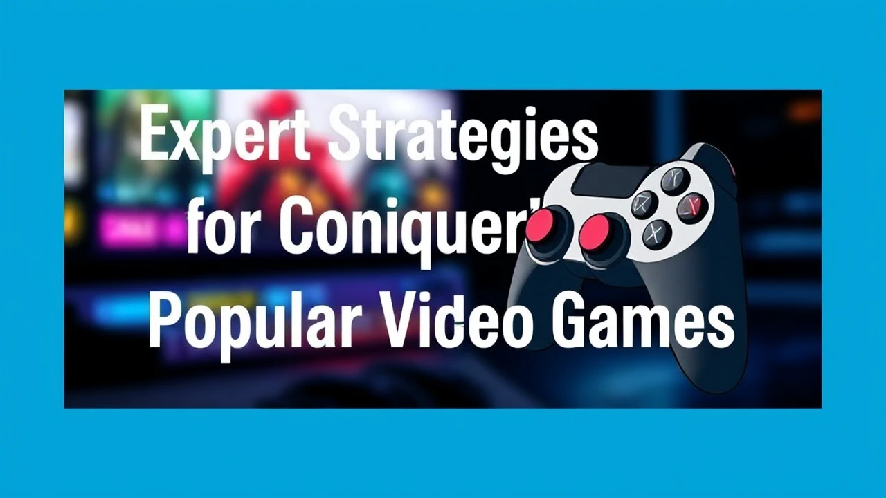 Expert Strategies for Conquering Popular Video Games