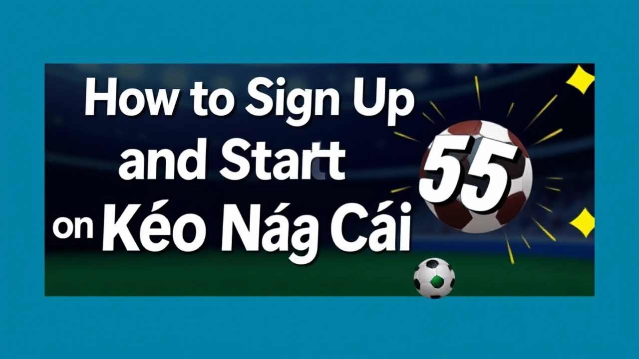 How to Sign Up and Start Betting on Kèo Nhà Cái 55
