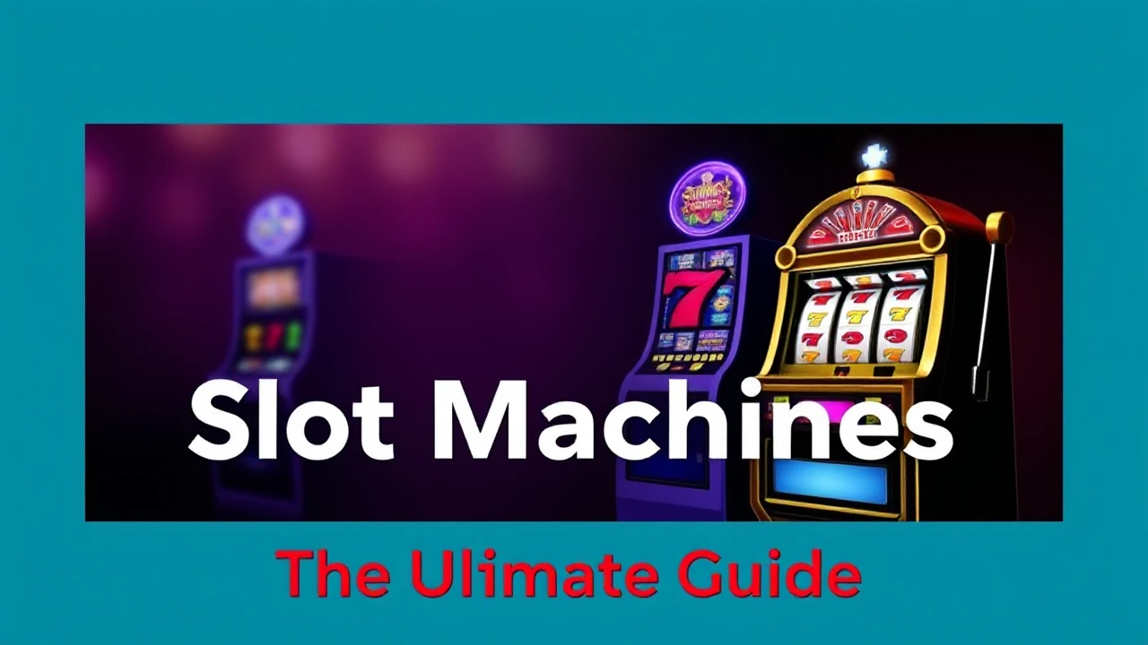 The Ultimate Guide of Choosing the Best Slot Machines