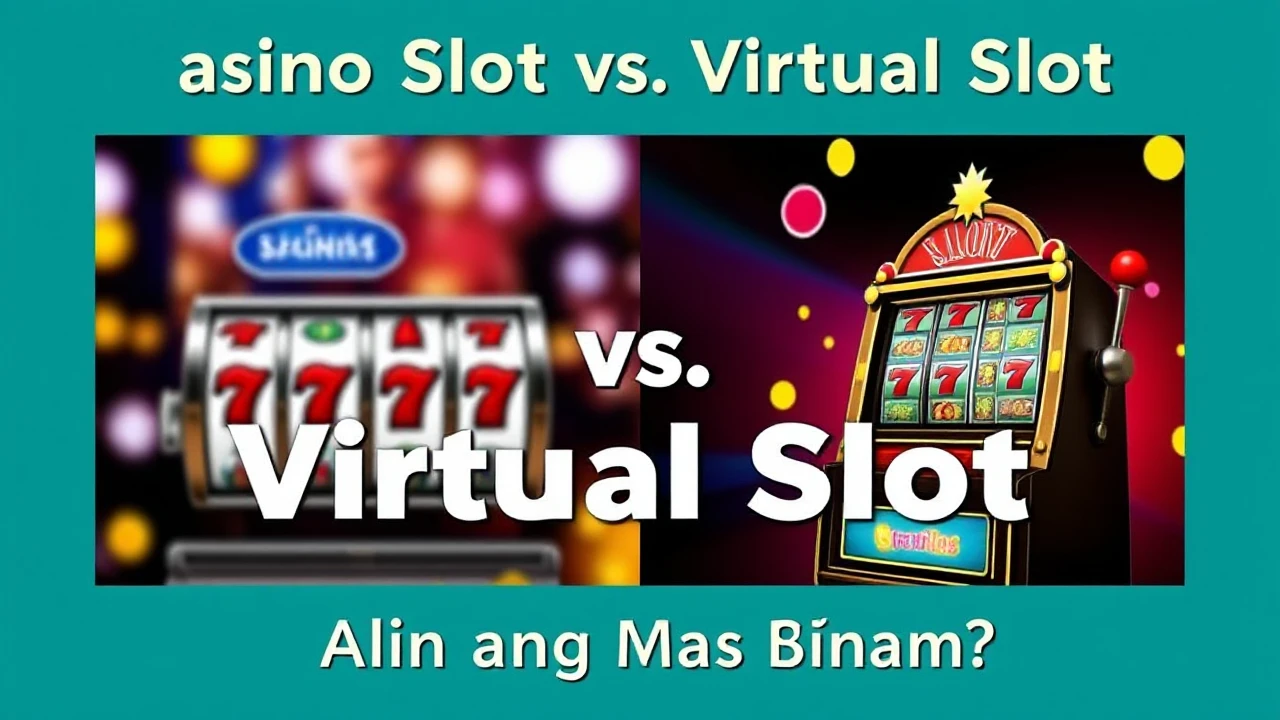 Casino Slot vs. Virtual Slot: Alin ang Mas Mainam?