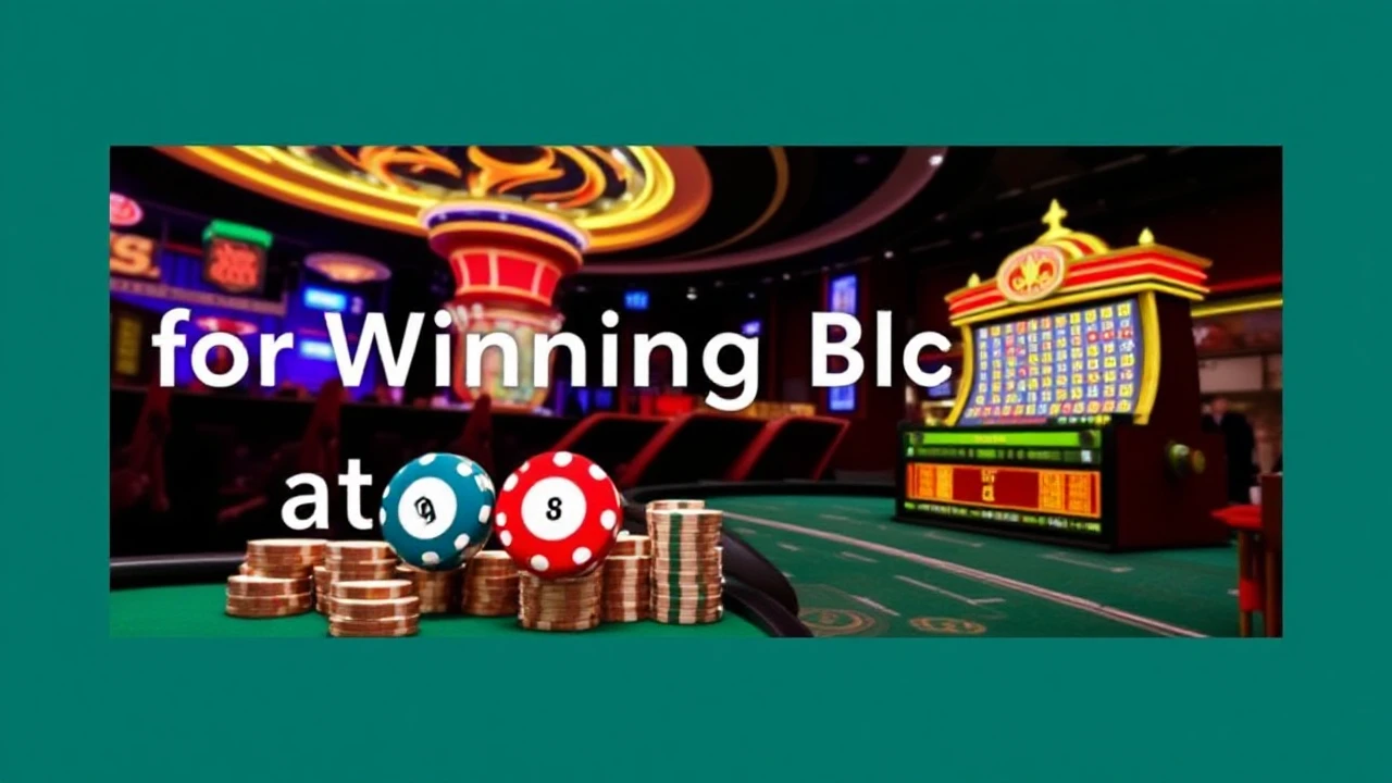 Top Strategies for Winning Big at Toto Macau