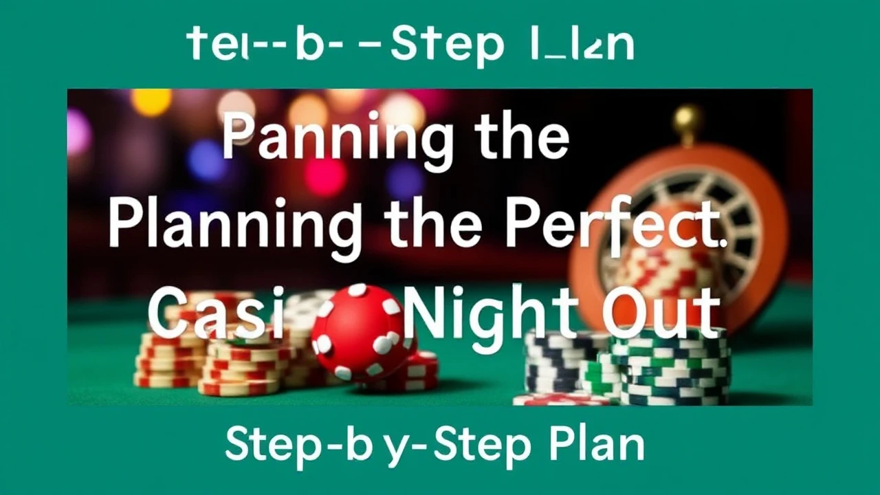 Step-by-Step Plan: Planning the Perfect Casino Night Out