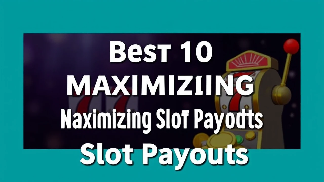 Best 10 Strategies for Maximizing Slot Payouts