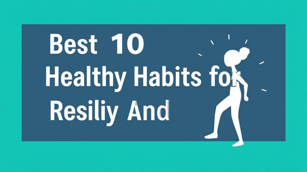 Best 10 Healthy Habits for a Resilient Body and Mind