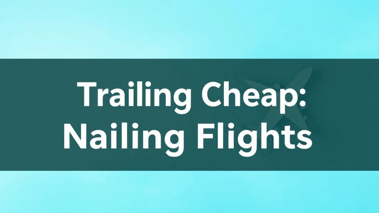 Expert Tips on Travel Hacks: Nailing Cheap Flights