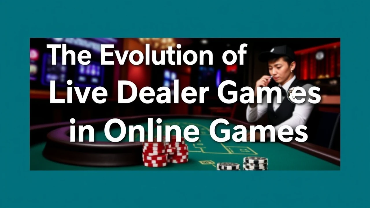The Evolution of Live Dealer Games in Online Casinos