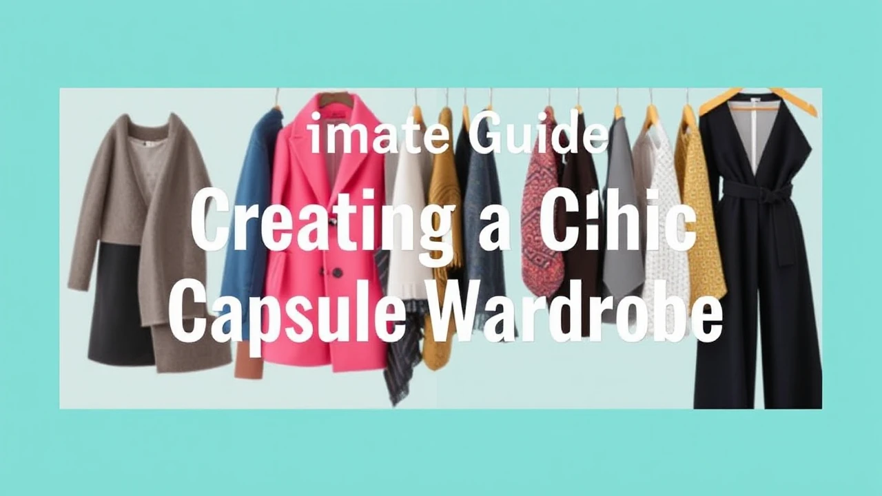 The Ultimate Guide on Creating a Chic Capsule Wardrobe