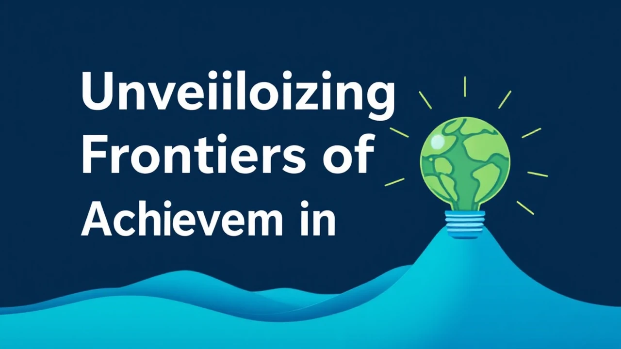 Unveiling emerging Frontiers of Achievement in Business