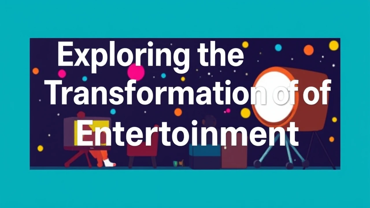 Exploring the Transformation of Entertainment Over Time