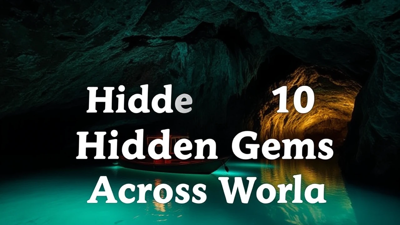 Exploring 10 Hidden Gems Across the World: Off-the-Beaten-Path Jewels to Visit
