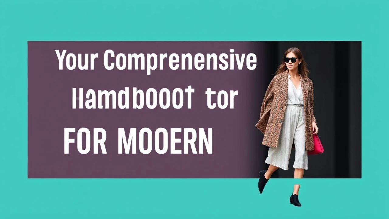 Your Comprehensive Handbook to Latest Fashion for the Modern Woman