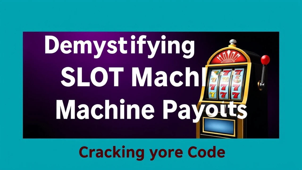 Demystifying Slot Machine Payouts: Cracking the Code