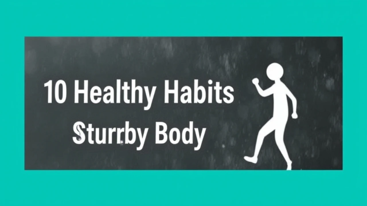 Effective 10 Healthy Habits for a Sturdy Body and Mind