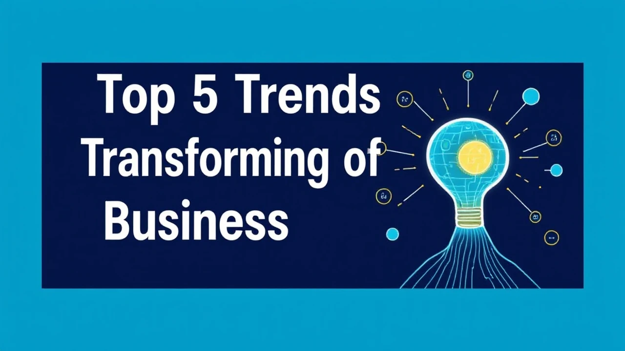 Exploring the Top 5 Trends Transforming the Future of Business Innovation