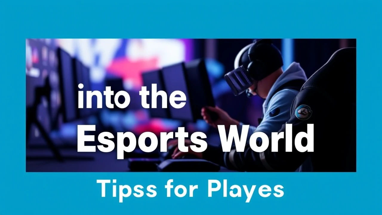 Transitioning into the Esports World: Tips for Players