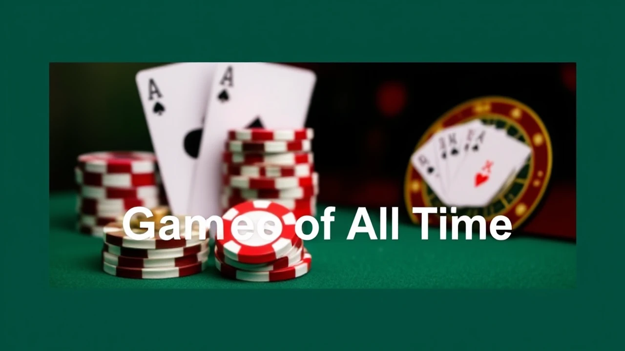 Unveiling the Greatest Casino Games of All Time