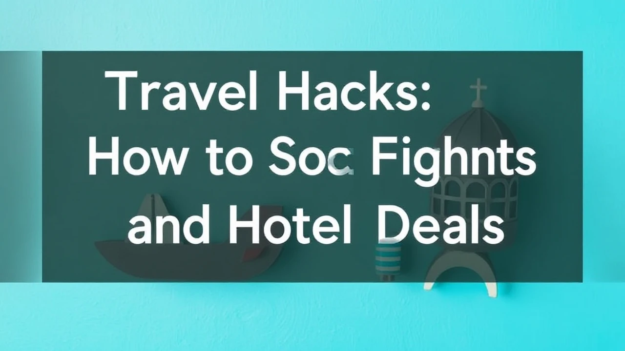 Travel Hacks: How to Score Cheap Flights and Hotel Deals