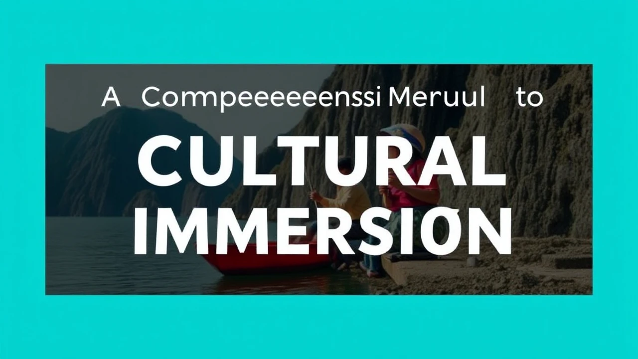 A Comprehensive Manual to Cultural Immersion: Embracing Local Traditions While Traveling