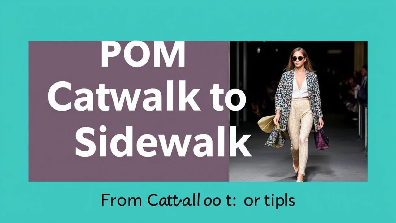 From Catwalk to Sidewalk: Fashion Forward Tips