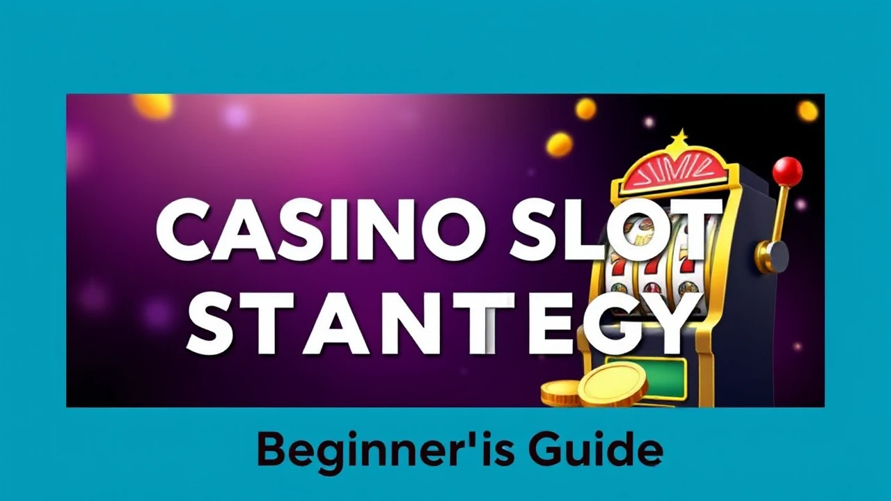 Mastering the Art of Casino Slot Strategy: A Beginner's Guide