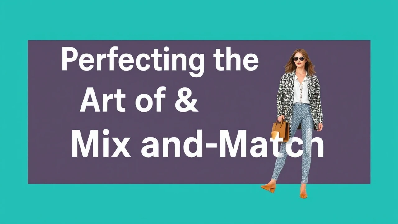 Perfecting the Art of Mix and Match in Fashion: Tips to Elevate Your Style