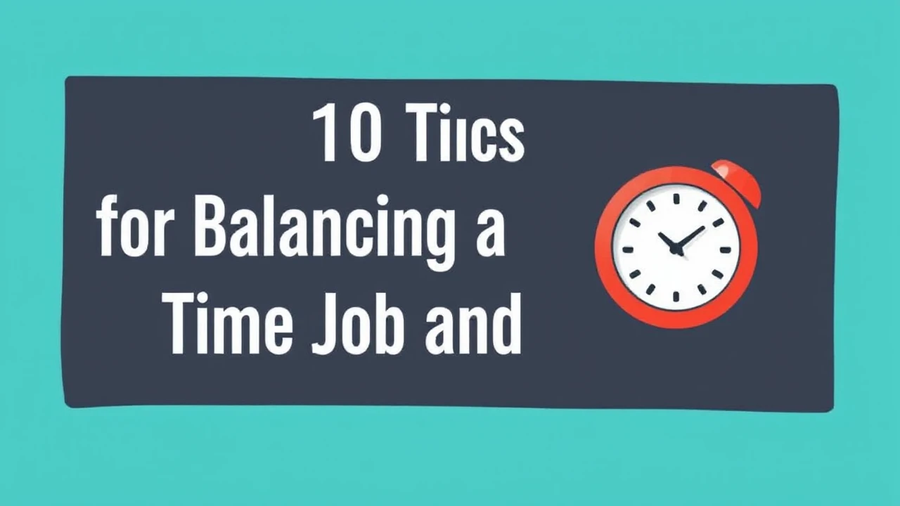Top 10 Tips for Balancing a Part-Time Job and School
