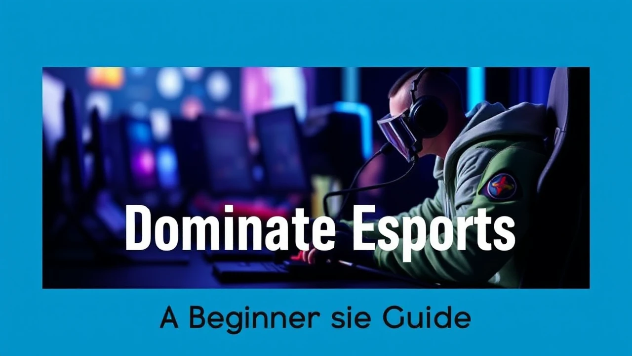 Dominate Esports: A Beginner's Guide to Competitive Gaming
