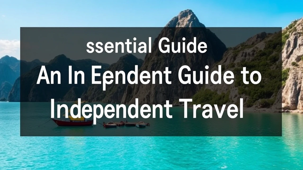 An Essential Guide to Independent Travel: Key Tips for Exploring the World Solo